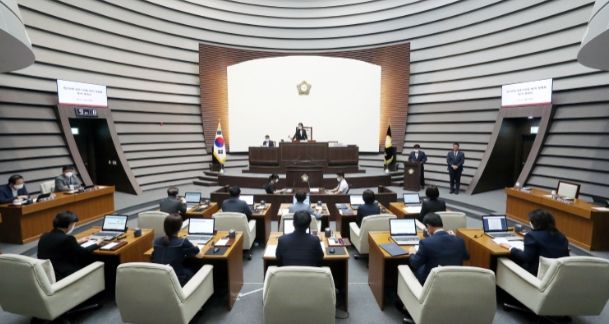 광주시의회 본회의장