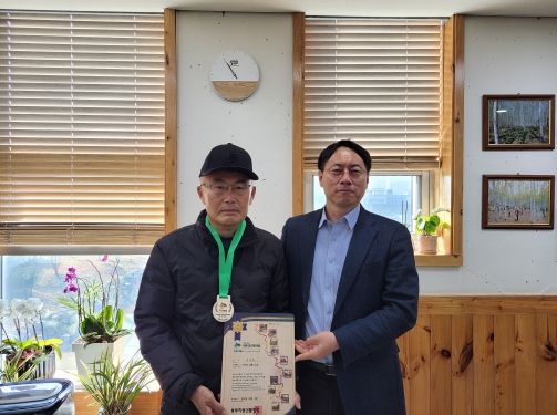 백두대간트레일 전구간 최초 완주자