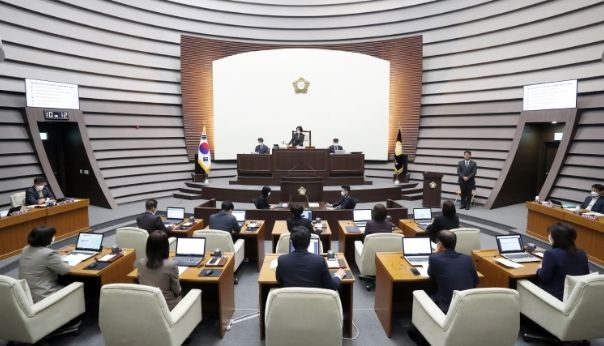 광주시의회 본회의장