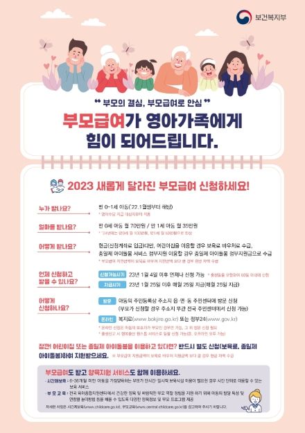 광주시, 부모급여 최대 월 70만원까지 차등 지원