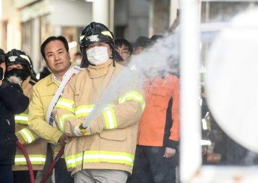 이권재 시장, 오색시장 화재 사고 파수꾼 자처