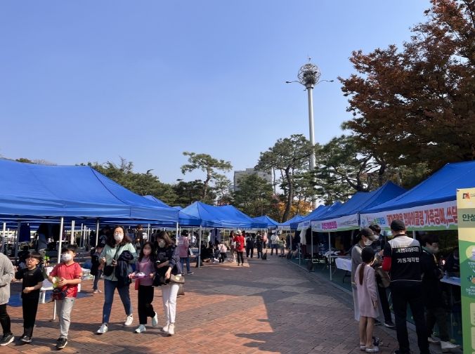 안성시, 2023년 나눔의 녹색장터 첫개장