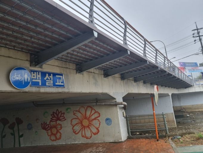 수지구 소재 백설교