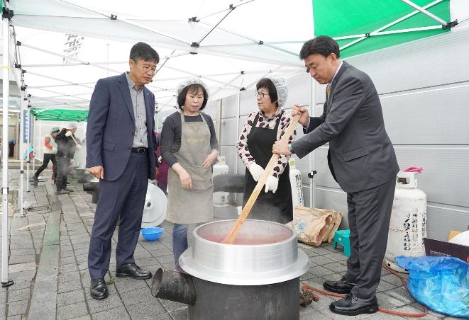 광주시 도척면 농가주부모임, 딸기잼 판매 행사