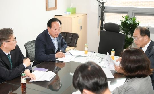 이권재 시장- 대도시권광역교통위원회위원장 면담
