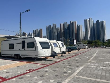 오산시, 삼미공영주차장 캠핑카 등 주차 운영개시