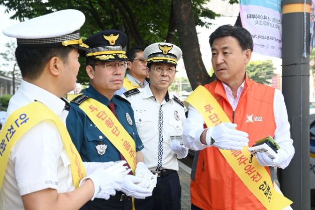 광주시 “무단횡단·음주운전 근절” 교통안전 캠페인 추진