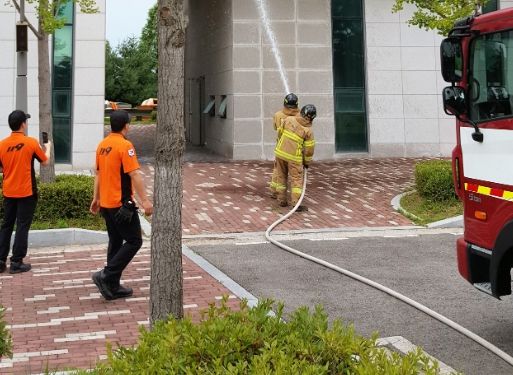 경기주택도시공사(GH) 상반기 화재대응 소방합동훈련 실시