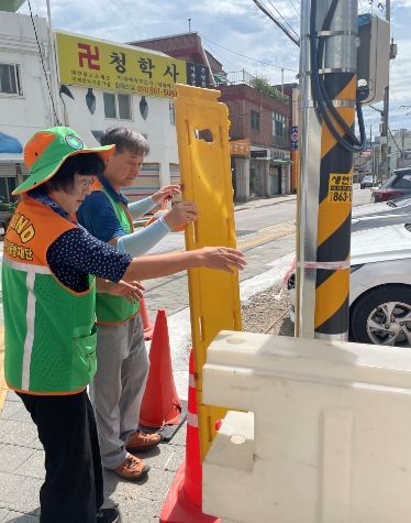 생연2동 행정복지센터, 지역자율방재단과 태풍 대비 예찰활동 실시