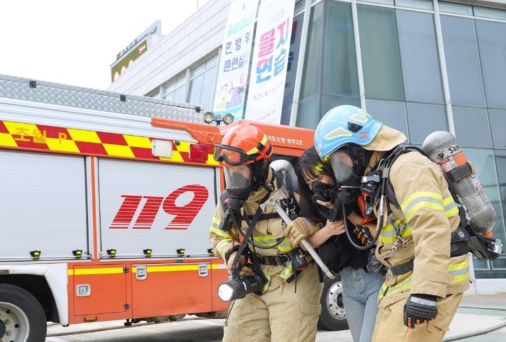 광주시, 시청사 폭발테러 대응훈련 실시
