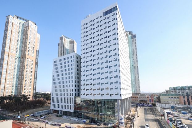 백석동 신청사 전경