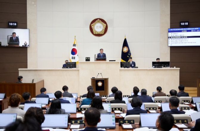 용인특례시의회, 제277회 제2차 정례회 개회