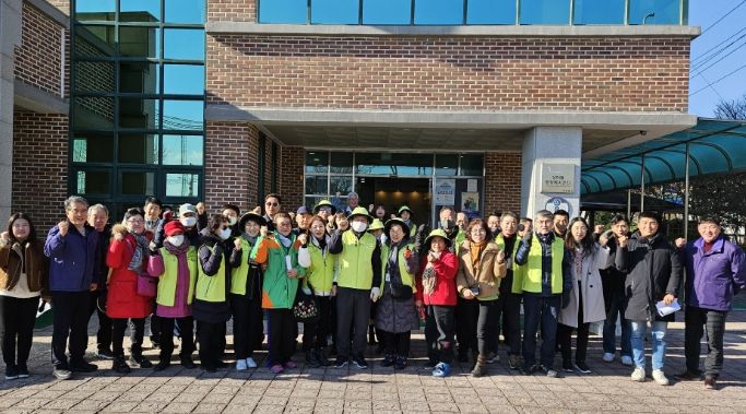 동두천시 상패동, 8개동 안전보안관과 합동으로 '동네 한바퀴 캠페인' 실시