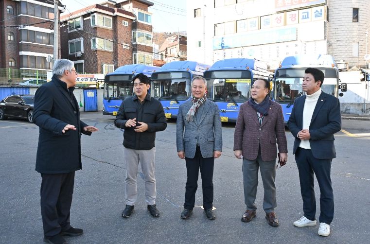 서울특별시의회 교통위원회, 시내버스 운수회사 현장방문!
