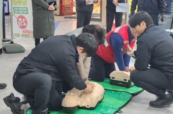 광명도시공사, 소방서와 합동소방훈련으로 안전의식 제고
