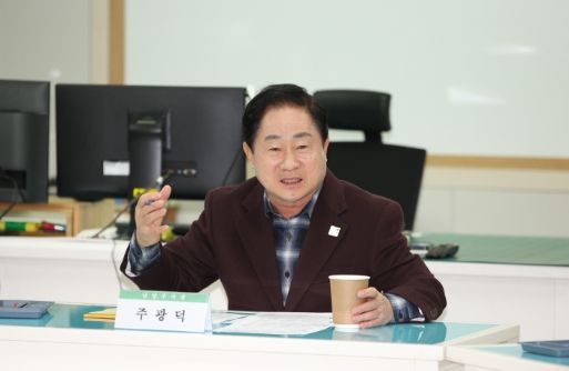 주광덕 남양주시장, 퇴계원초 방문해‘소통의 장’마련