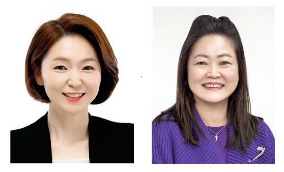 예산결산특별위원회 김상희 위원장(좌) / 예산결산특별위원회 고상순 부위원장(우)