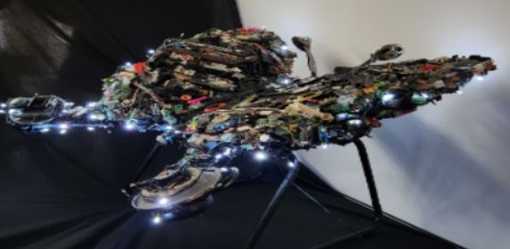 2023년 전국 학생예술동아리 미술전시 교육부장관상 수상작- 대전송촌고등학교, 예술로 함께 성장하는 우리, 청춘 나비