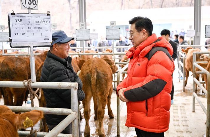 양평군, 럼피스킨으로 폐쇄됐던 가축시장 재개장