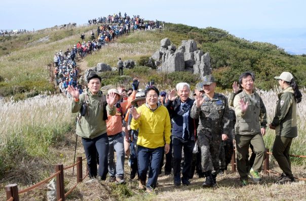 무등산국립공원 정상부 개방