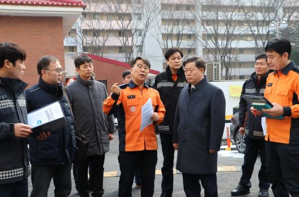 광명소방서, 박승원 광명시장·전기안전협회와 함께 화재예방 합동점검 실시