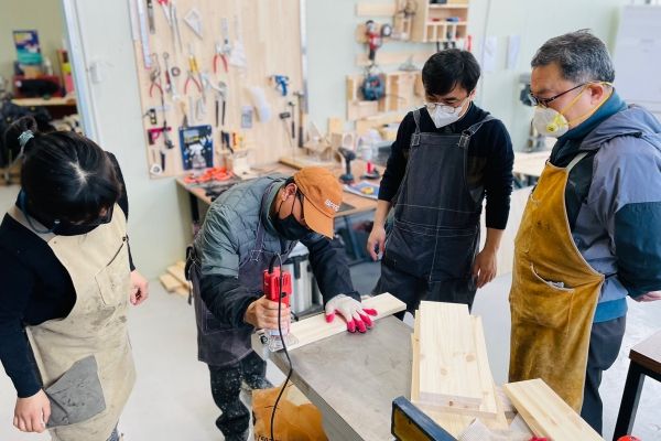 김포시 자활센터가 운영중인 목공사업단