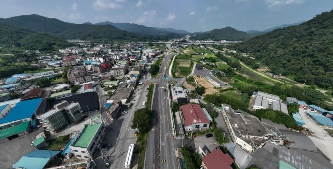 국지도98호선(곤지암~만선) 전경