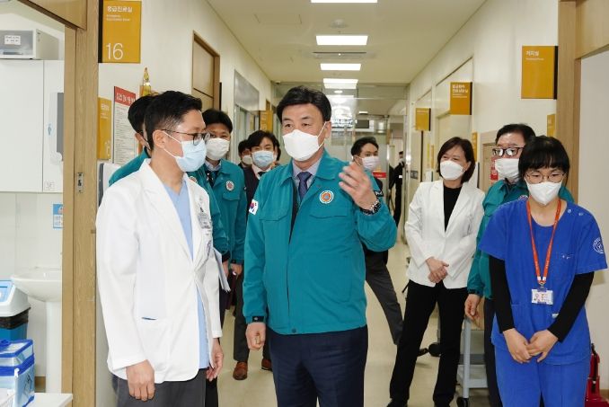 ‘참조은병원’ 방문한 방세환 광주시장