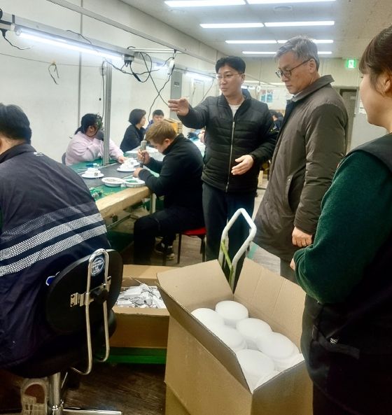 강현도 오산시 부시장, 장애인거주시설 및 보호작업장 현장방문 격려