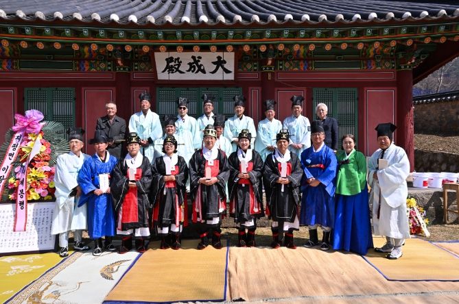 양평군, 양근‧지평향교 춘기석전제 봉행