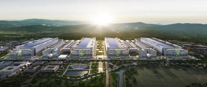 SK 용인 일반산단 완공 조감도