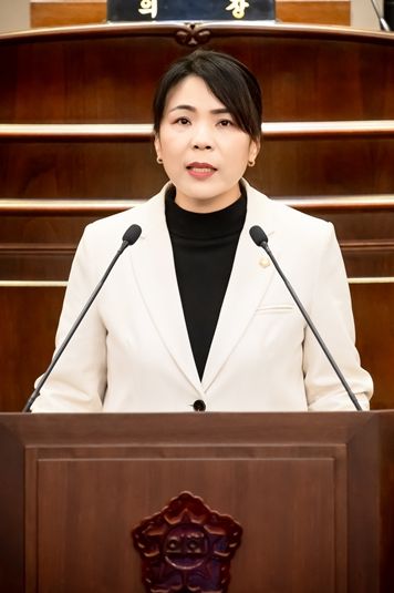 2024.03.22. 남양주시의회 301회 임시회 3차 본회의에서 손정자 의원이 5분 자유발언에 나섰다.