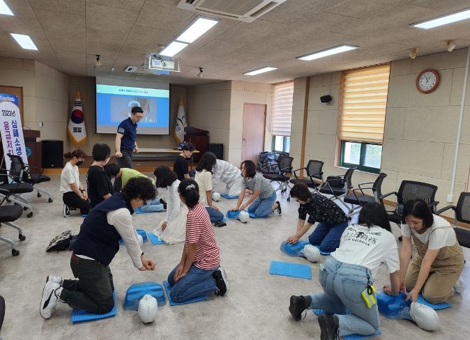 광주시, 시민 대상 심폐소생술 교육