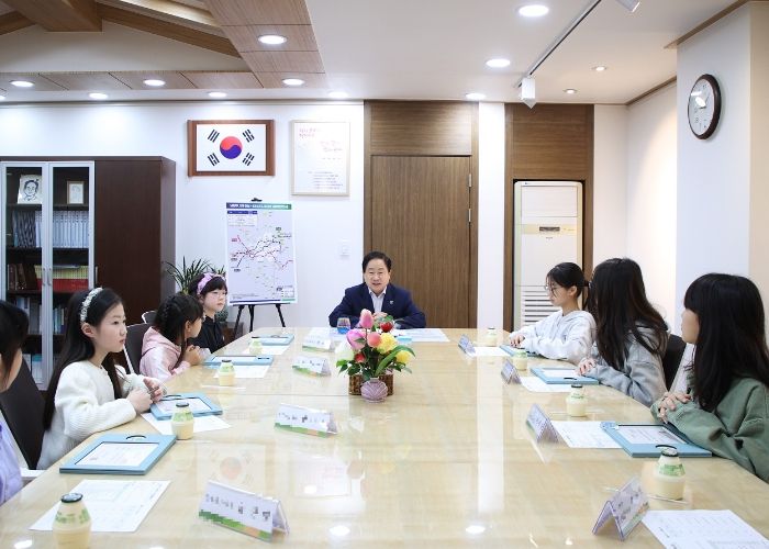 ‘남양주시 1일 명예시장’ 시정 체험하는 시간 가져