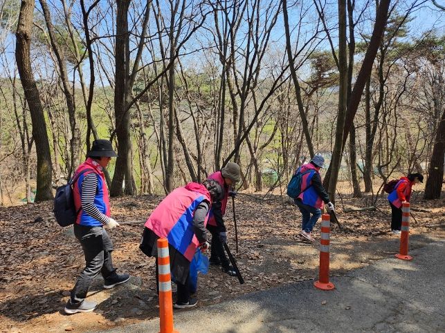 광주시 생활개선회 향토문화 분과, 남한산성 환경정화 활동 추진