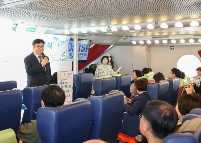 도성훈 인천광역시교육감, 바다학교 5기 참여 학생 격려 “바다의 마음 함께 읽는 시간 되길”