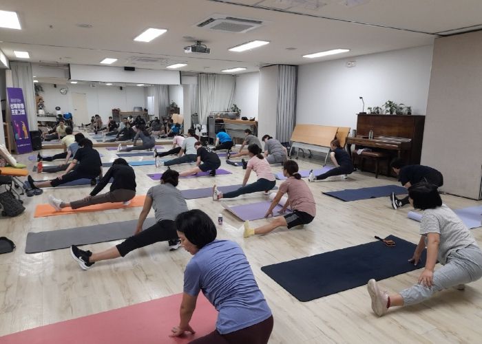 ‘순환운동' 수업