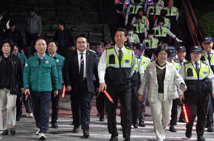 시흥시, 자율방범대와 범죄예방 심야 합동 순찰