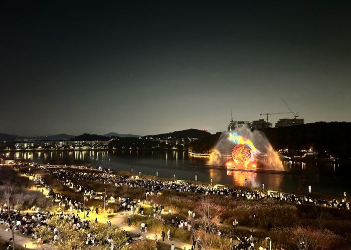 화성시, 동탄호수공원 루나분수·여울공원 음악분수 운영 재개