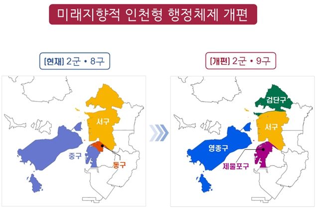 인천시, 시민과 소통하며 새로운 자치구 출범 준비