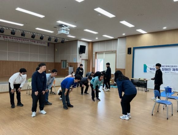 여주시보건소, 지역사회중심재활사업으로 찾아가는 장애인 체력측정 실시