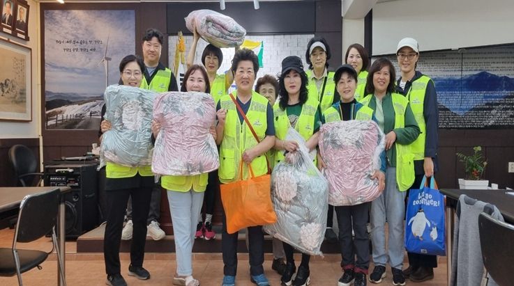 강원행복나눔봉사단 집정리 봉사