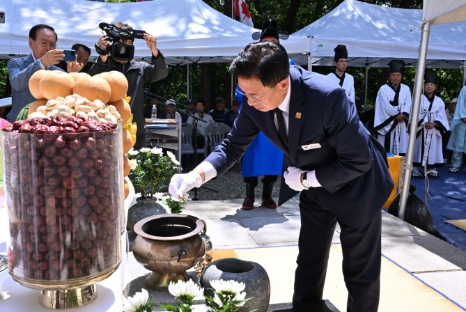 양평문화원 용문분원, 제15회 용문산전투참전 전몰장병 추모 위령제 봉행