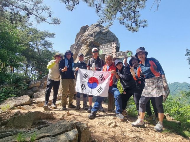 여주시 오학동싸리산축제위원회, 금산군 월영산 벤치마킹 방문