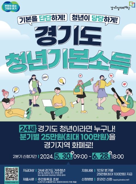 광주시, 2분기 청년 기본소득 접수