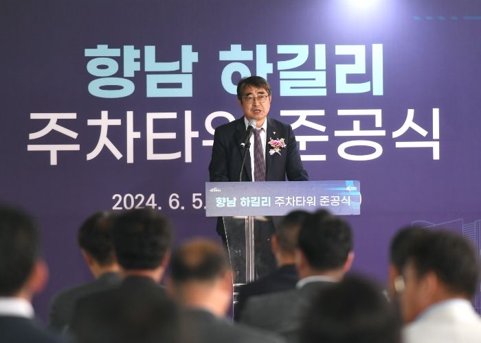 화성시, 382면 규모 향남 하길리 공영주차타워 준공