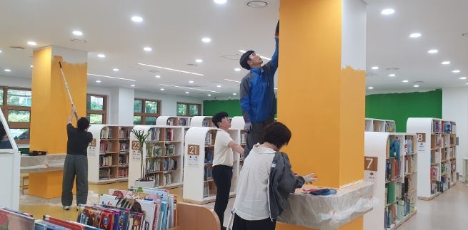 군포시산본도서관, 생동감 있는 도서관으로 변신