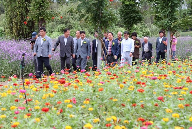5.25일 꽃페스타 개막식 행사장