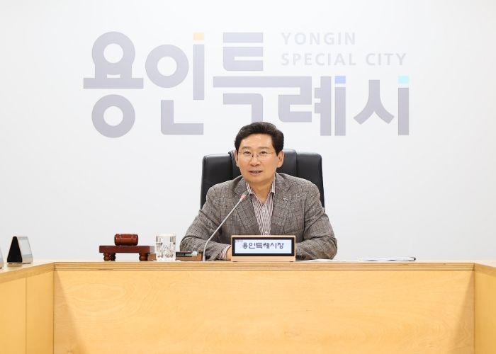전국대도시시장협의회 제4차 정기회의를 주재한 이상일 용인특례시장