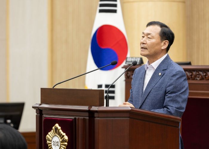 7월 1일 제291회 임시회 제1차 본회의가 진행된 가운데 제9대 안산시의회 후반기 의장에 박태순 의원이 선출됐다.